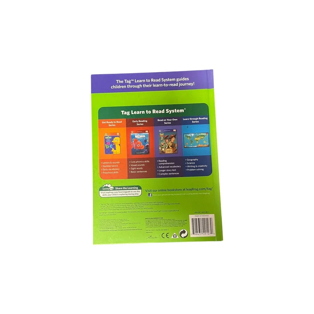 LeapFrog Tag Dora the Explorer Dora Goes to School Read on Your Own Series Book